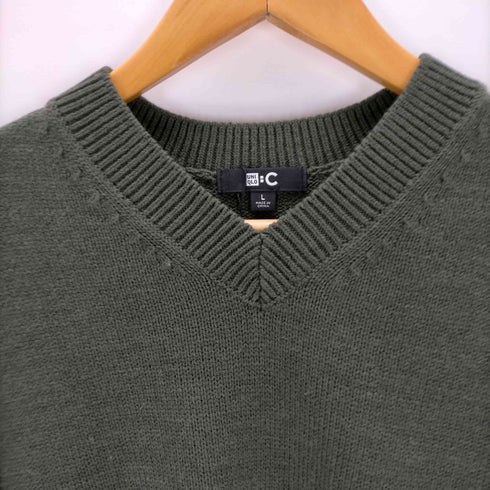 ユニクロシー UNIQLO:C リラックスVネックセーター メンズ JPN:L