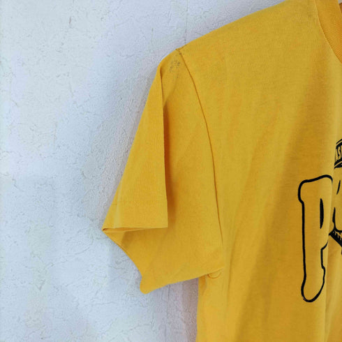ヘインズ Hanes USA製 PIRATES ナンバリング 両面 クルーネックTシャツ レディース import:L