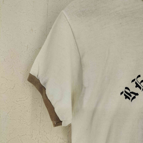 ラッセルアスレチック RUSSELL ATHLETIC USA製 金タグ リンガーTシャツ レディース BOYS XL