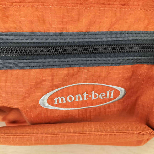 モンベル mont bell オーバル ロゴ 刺繍 リップストップ ボストンバッグ ダッフルバッグ メンズ