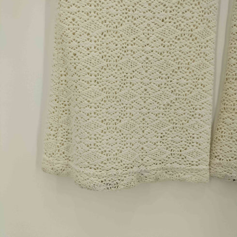サタデーズニューヨークシティ Saturdays NYC Rijka Cotton Mesh Pant コットンニット メッシュパンツ レディース M