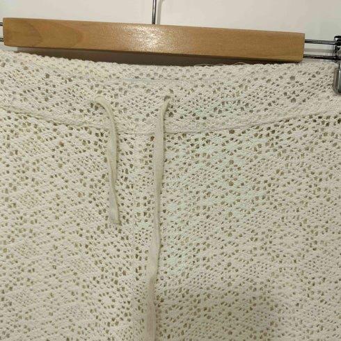 サタデーズニューヨークシティ Saturdays NYC Rijka Cotton Mesh Pant コットンニット メッシュパンツ レディース M