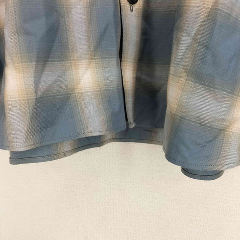 CITY TOKYO 25SS ソフトドレープオンブレチェックシャツ メンズ JPN:1