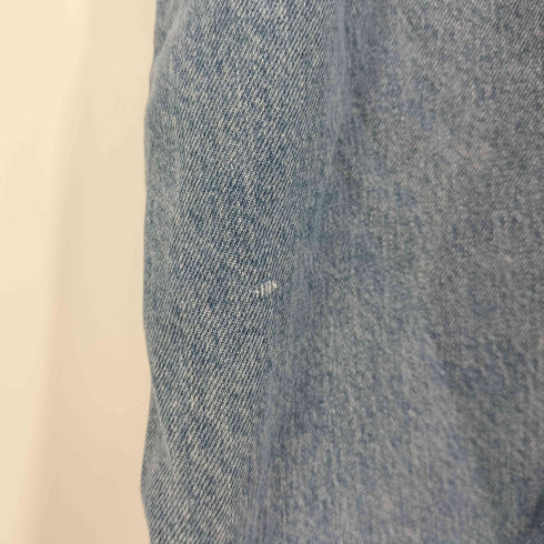 ザラ ZARA アシンメトリー デニムミディワンピース レディース import:M