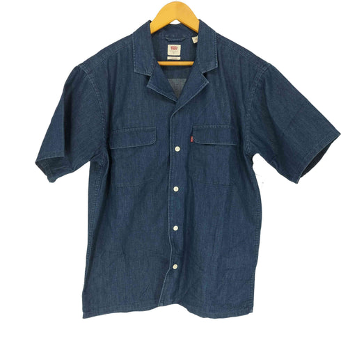 リーバイス Levis OVERSIZED 開襟デニムシャツ メンズ JPN:S