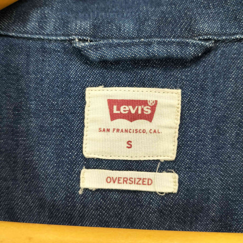 リーバイス Levis OVERSIZED 開襟デニムシャツ メンズ JPN:S