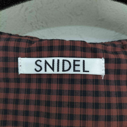 スナイデル snidel Sustainableボリュームボウタイブラウス レディース ONE SIZE