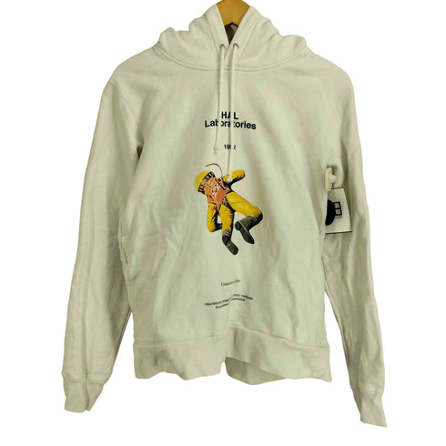 アンダーカバー UNDERCOVER 18AW HAL Laboratories 宇宙飛行士プリントスウェットパーカー メンズ JPN:4