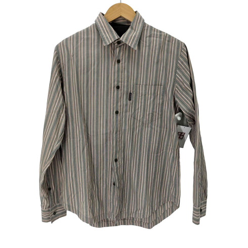 カルバンクラインジーンズ Calvin Klein Jeans ストライプ L/S シャツ メンズ import:M