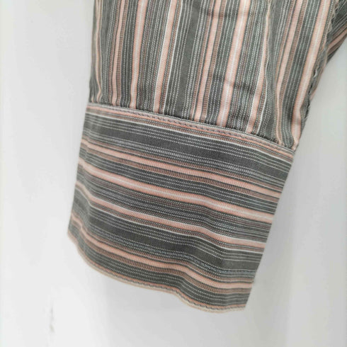 カルバンクラインジーンズ Calvin Klein Jeans ストライプ L/S シャツ メンズ import:M