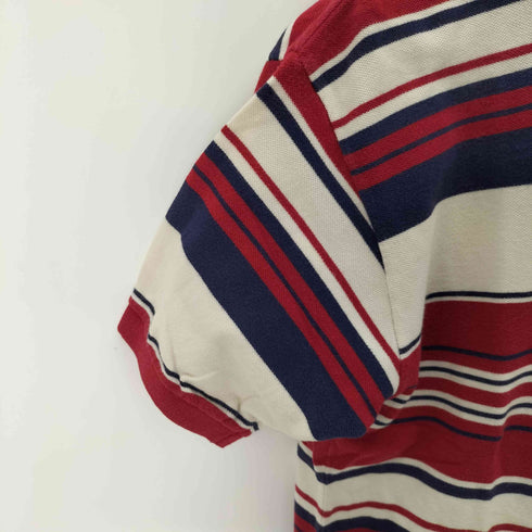 ポロバイラルフローレン Polo by RALPH LAUREN スモールポニー刺繍 ボーダー ポロシャツ メンズ JPN:S