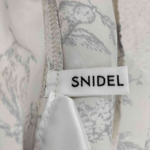 スナイデル snidel 22AW プリントフリルワンピース レディース JPN:1
