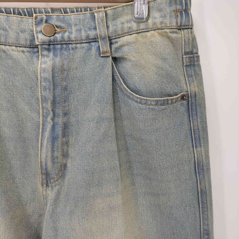 クレイル CLEL Vintage Design Roll-up Denim Pants ヴィンテージデザイン ロールアップデニムパンツ メンズ JPN:M