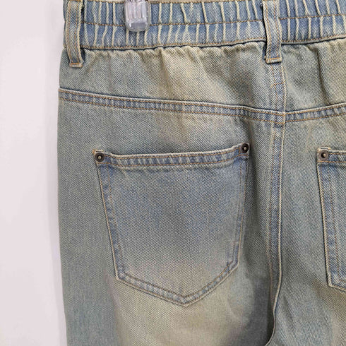 クレイル CLEL Vintage Design Roll-up Denim Pants ヴィンテージデザイン ロールアップデニムパンツ メンズ JPN:M