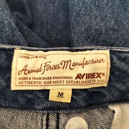 アヴィレックス AVIREX M-65 型 デニム カーゴパンツ メンズ JPN:M