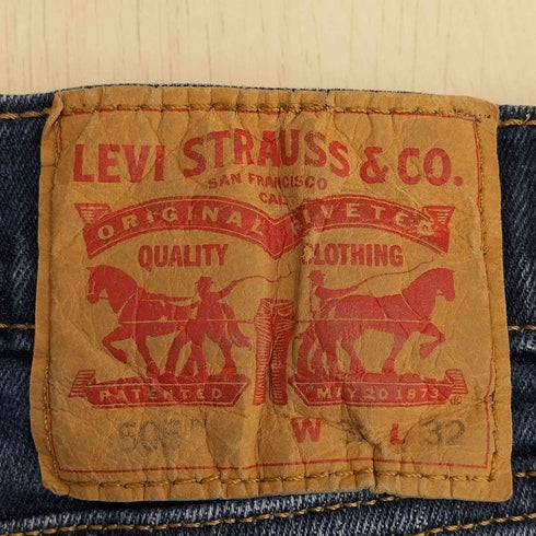 リーバイス Levis リメイク パッチワークデニムパンツ メンズ W32 L32