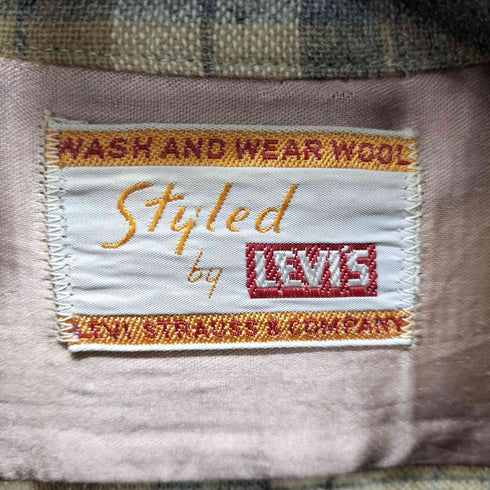 リーバイス Levis オープンカラー チェックボードシャツ メンズ