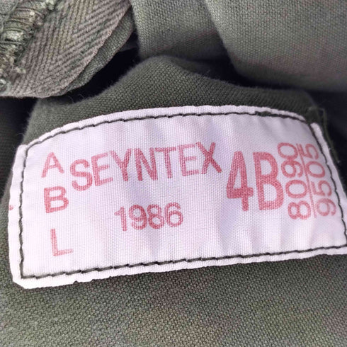 ベルギーアーミー Belgian army 80S ABL SEYNTEX ベルギー軍 M-64 フィールド ジャケット モッズ コート 1986年製 メンズ 4B