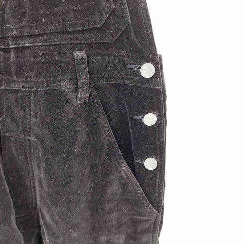 カルバンクラインジーンズ Calvin Klein Jeans 90S ベロアオーバーオール レディース import:S