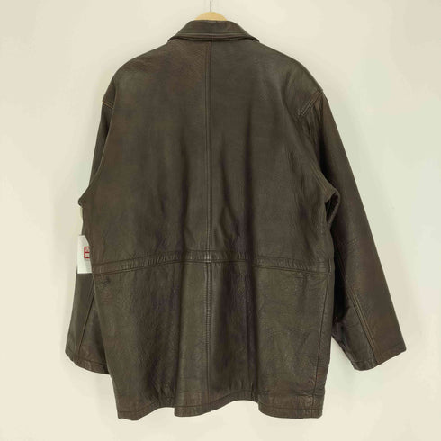 D'HOMME A HOMME 韓国製 シープレザー 裏地 キルティング ジャケット ハーフ コート メンズ import:L