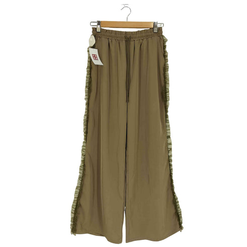Hello I am MARC Rhythmic ruffled line pants イージーパンツ レディース JPN:38