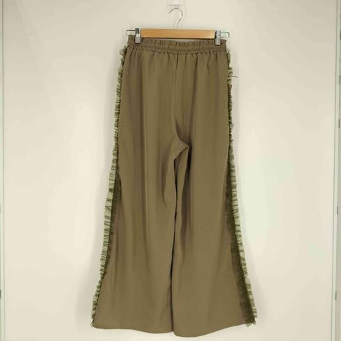 Hello I am MARC Rhythmic ruffled line pants イージーパンツ レディース JPN:38