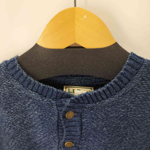 エルエルビーン L.L.Bean 80s USA製 ヘンリーネックニット メンズ import:M