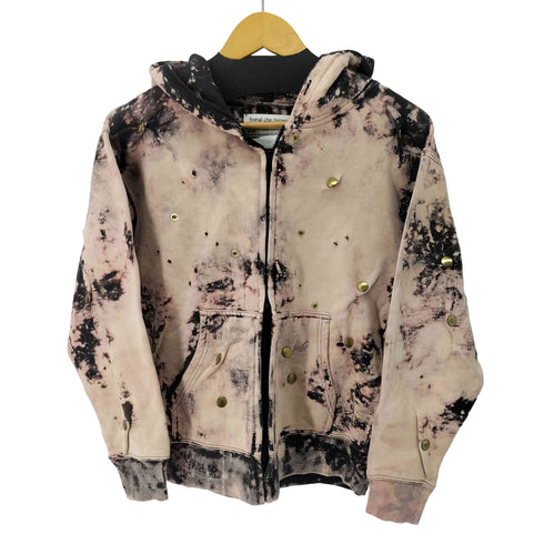 バナルシックビザール banal chic bizarre ブリーチ加工 ジップアップパーカー メンズ JPN:1