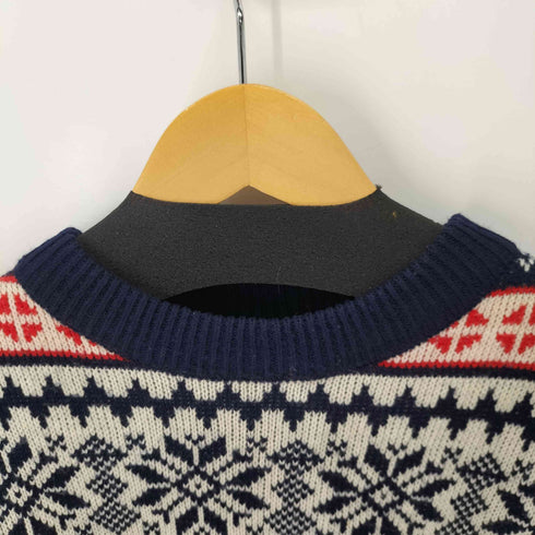 ジェーシーペニー JC Penney 台湾製 ノルディック柄 アクリルニットセーター メンズ import:M