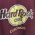 ハードロックカフェ Hard Rock Cafe 90-00s CHICAGO ロゴ 刺繍 Vガゼット クルーネック スウエット メンズ