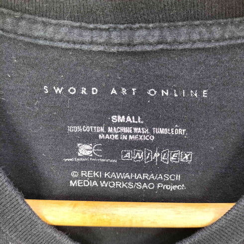 アニメプリント クルーネック Tシャツ メンズ import:S