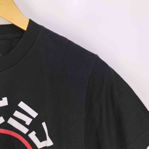 コミック キャラクター プリント クルーネックTシャツ メンズ import:S
