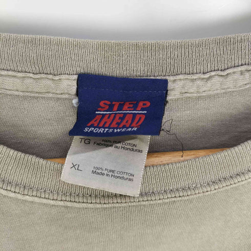STEP AHEAD プリント クルーネックTシャツ メンズ import:XL
