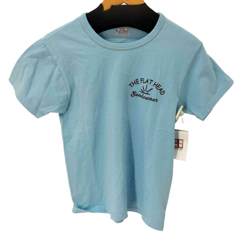 ザフラットヘッド the flat head SUNDOWNER 丸銅半袖Tシャツ メンズ US:36