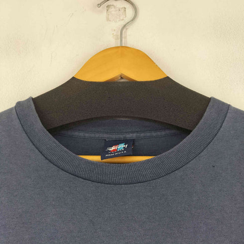 ステューシー Stussy 90S OLD USA製 トリコタグ フロントプリント S/S Tシャツ メンズ import:XL
