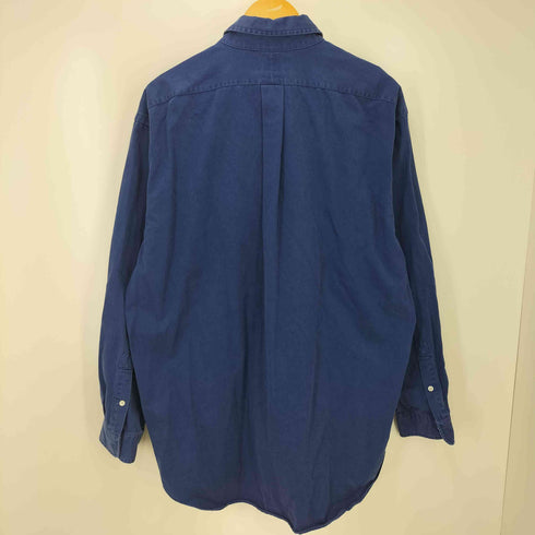 ラルフローレン RALPH LAUREN BLAKE ヘビーオンス ボタンダウン L/S シャツ メンズ import:L