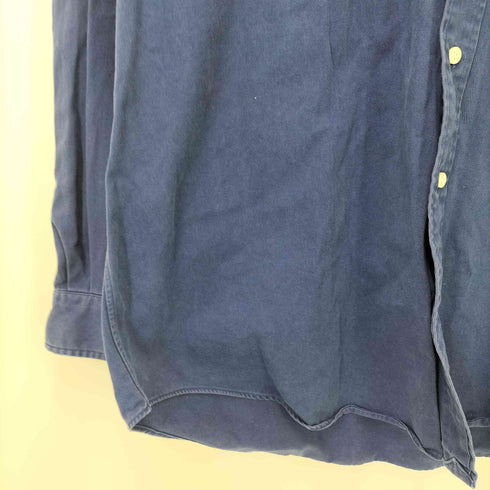 ラルフローレン RALPH LAUREN BLAKE ヘビーオンス ボタンダウン L/S シャツ メンズ import:L