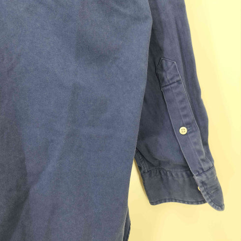 ラルフローレン RALPH LAUREN BLAKE ヘビーオンス ボタンダウン L/S シャツ メンズ import:L