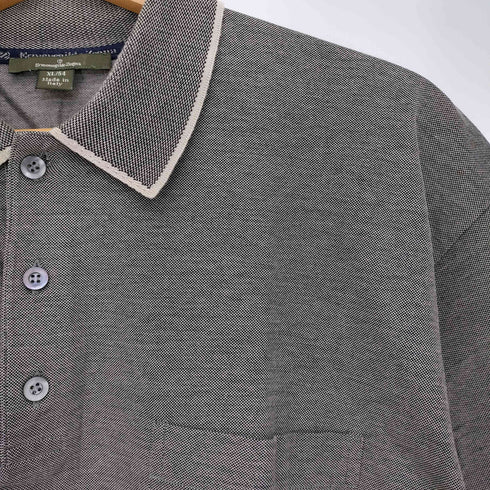 エルメネジルドゼニア Ermenegildo Zegna イタリア製 胸ポケット ポロシャツ メンズ XL/54