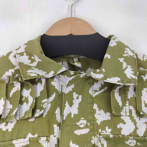 アベイシングエイプ A BATHING APE 90S-00S デジカモ L/S ミリタリーシャツ メンズ JPN:S