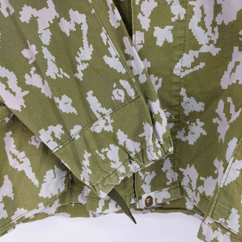 アベイシングエイプ A BATHING APE 90S-00S デジカモ L/S ミリタリーシャツ メンズ JPN:S