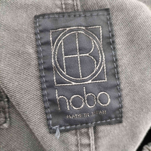 ホーボー hobo ARTISAN EASY PANTS COTTON MOLESKIN CHARCOAL DYED メンズ JPN:M