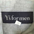 ワイズフォーメン Ys for men コットン L/S シャツ メンズ JPN:2