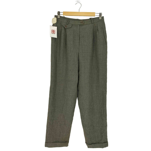 ローレンラルフローレン LAUREN RALPH LAUREN PETITE USA製 ウール 2タック スラックスパンツ メンズ