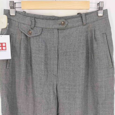 ローレンラルフローレン LAUREN RALPH LAUREN PETITE USA製 ウール 2タック スラックスパンツ メンズ