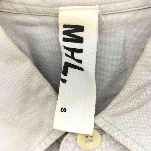 エムエイチエル MHL. フロントポケット コットン L/S シャツ メンズ import:S