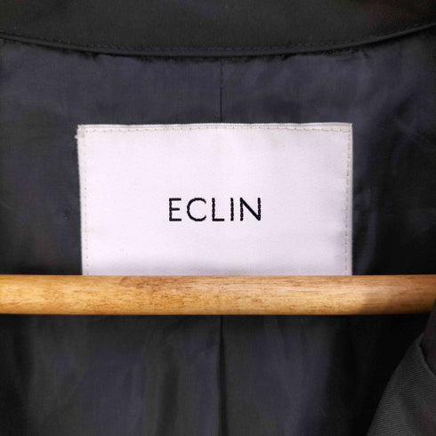 エクラン ECLIN バックプリーツ トレンチコート レディース FREE