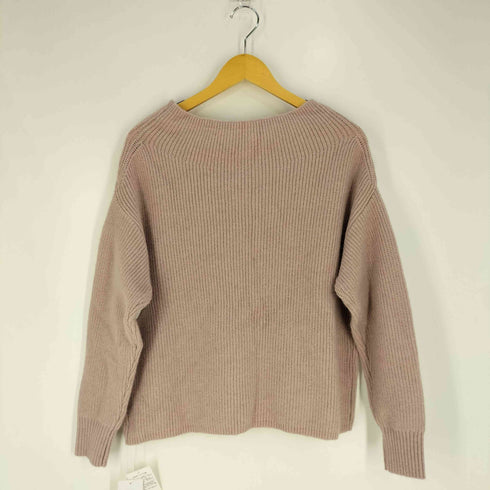ナチュラルビューティーベーシック NATURAL BEAUTY BASIC オフショルボクシーラメニット レディース FREE