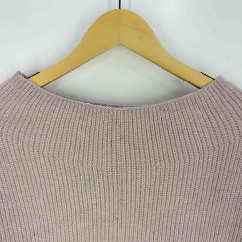 ナチュラルビューティーベーシック NATURAL BEAUTY BASIC オフショルボクシーラメニット レディース FREE