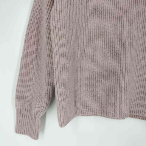 ナチュラルビューティーベーシック NATURAL BEAUTY BASIC オフショルボクシーラメニット レディース FREE